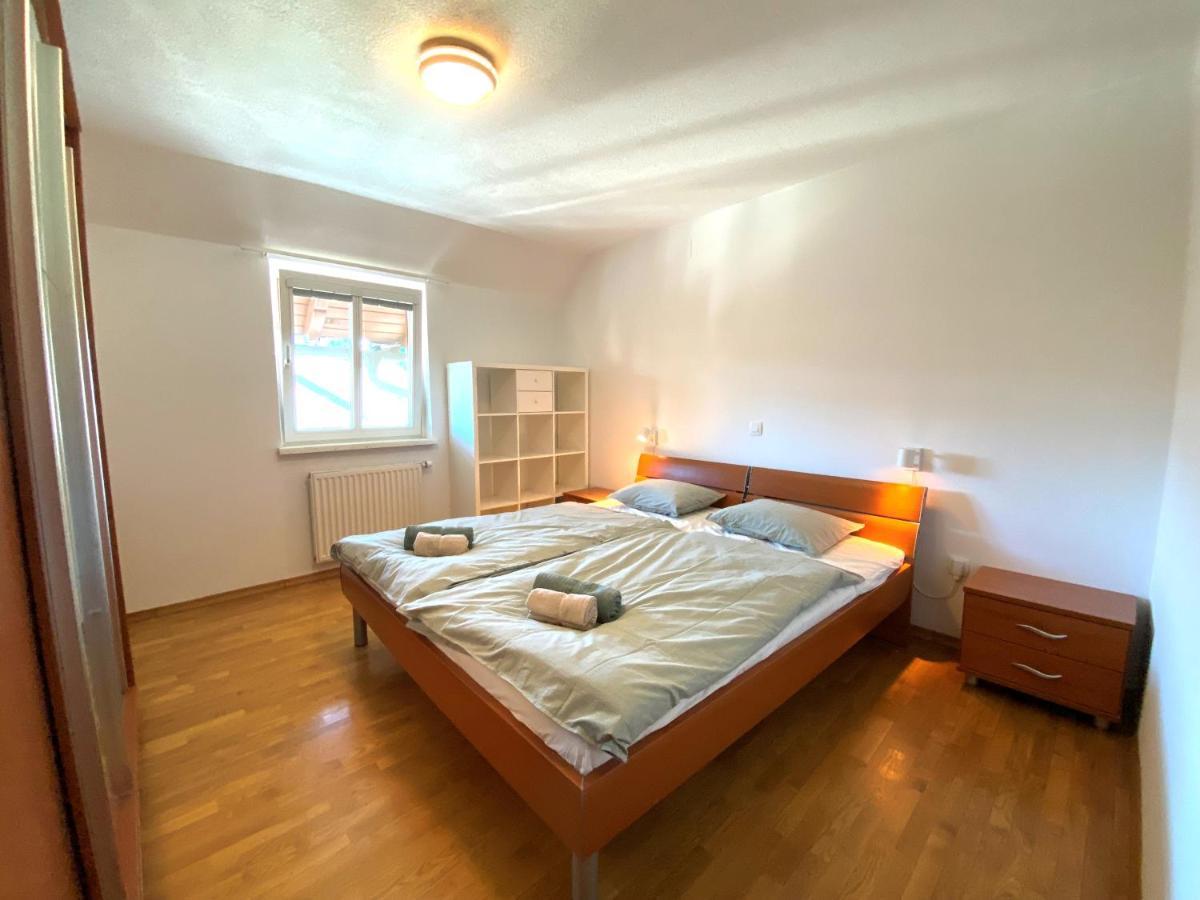 Apartment Above Lake Bled Exterior foto